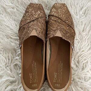 Toms Glitter Brown Women's Shoes